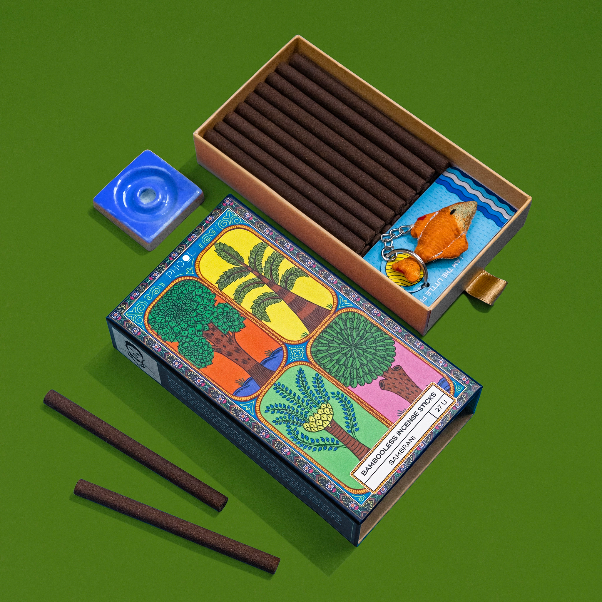 Phool Bambooless Incense Sticks Sambrani - 27 Sticks