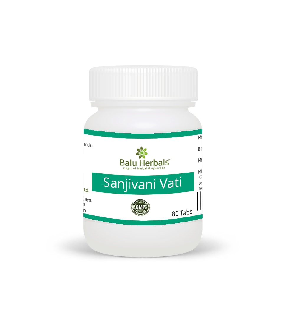Balu Herbals Sanjivani Vati - 80 tabs
