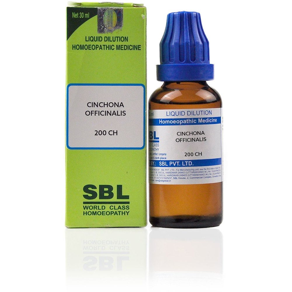 SBL Homeopathy Cinchona Officinalis (China) Dilution