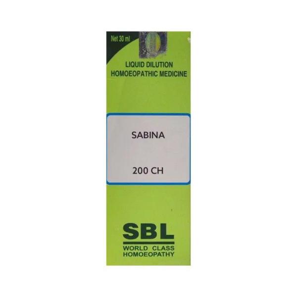 SBL Homeopathy Sabina Dilution