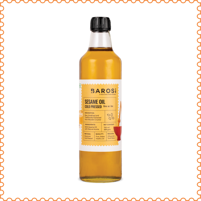 Barosi Cold Pressed Sesame Oil