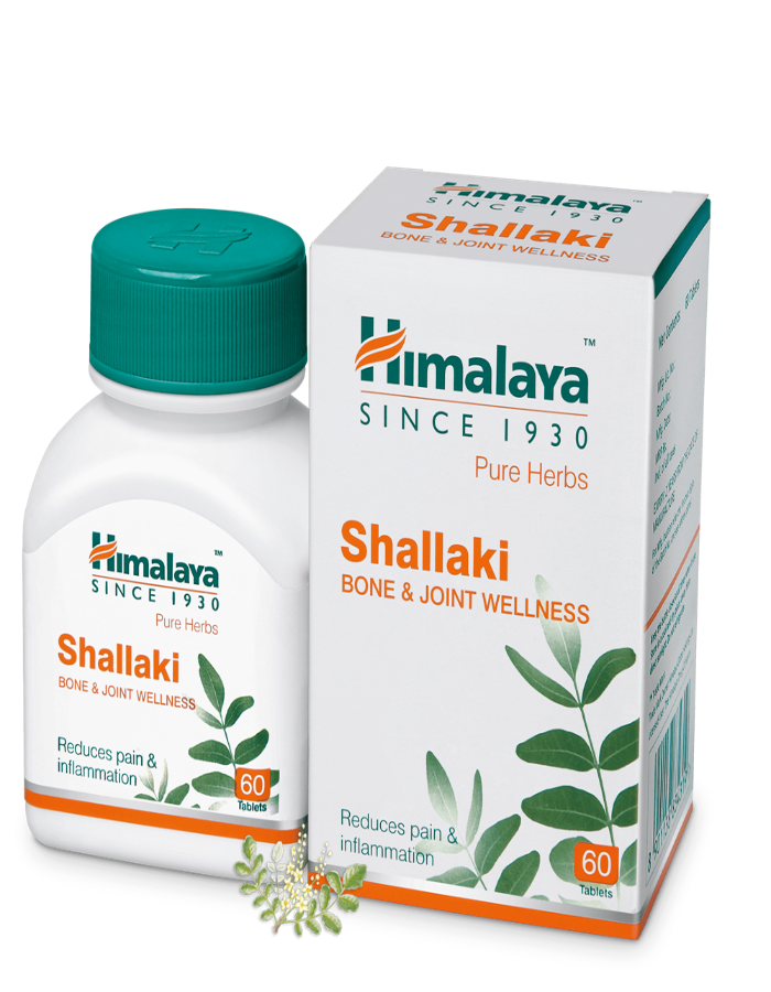 Himalaya Pure Herbs Shallaki Bone & Joint Wellness