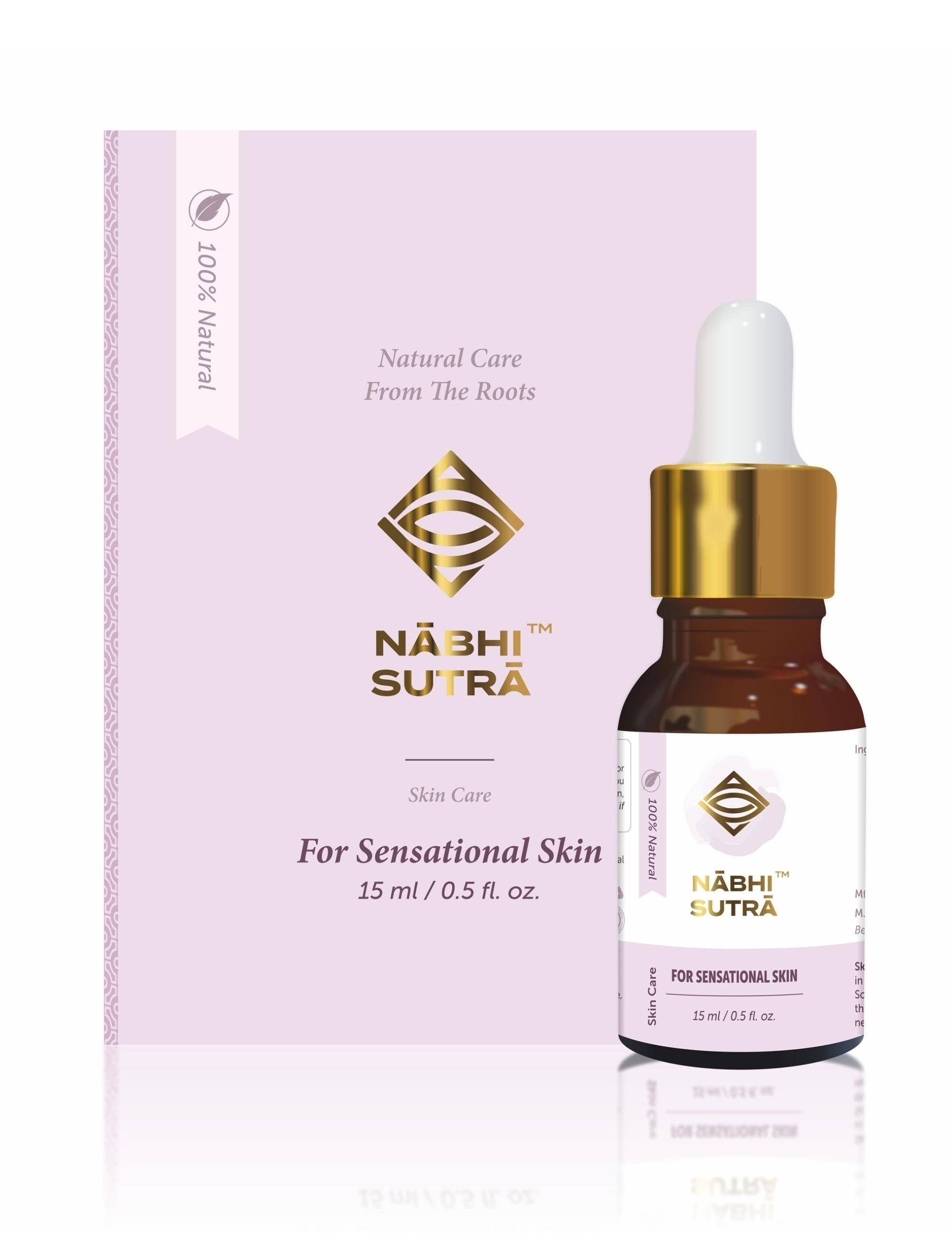 Nabhi Sutra Sensational Skin Care - Belly Button Oil - 15 ml