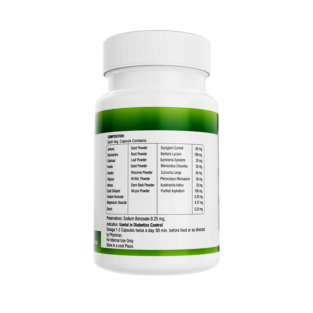 Nveda SMB Capsules for Sugar Management and Balance - 60 Capsules
