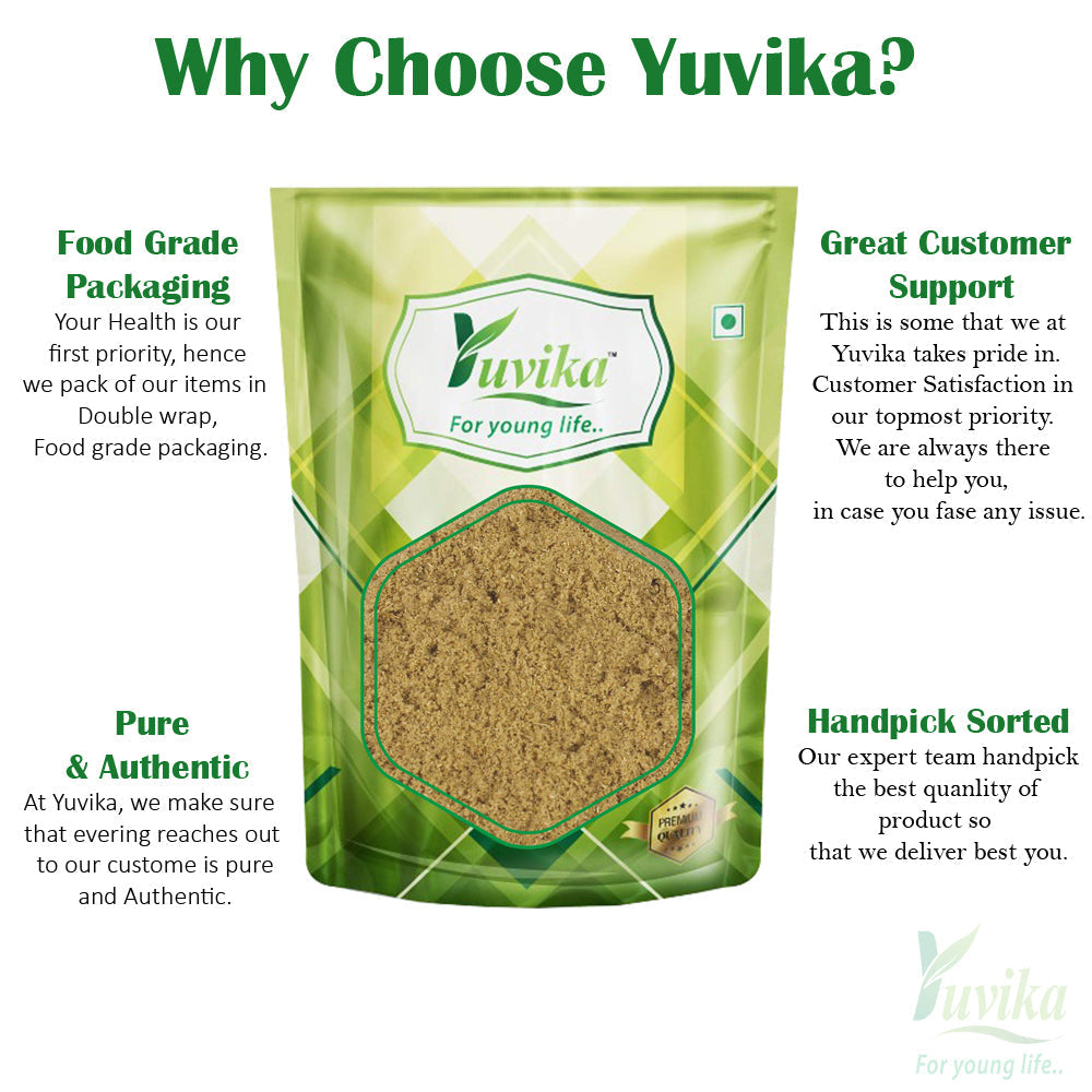 Yuvika Sonf Moti Powder - Saunf Moti Powder - Foeniculum Vulgare - Fennel Seeds Powder