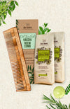 Nat Habit Dual Tooth Comb & Henna Paste Combo for Henna Care