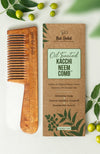 Nat Habit Fine Tooth Kacchi Neem Comb Frizz Control & Shine