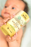 Nat Habit Kusha Baby Powder - Raw Haldi 0-5yrs Rashfree Soft Protection - 150g