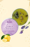 Nat Habit Lemon Lavender Lip Butter with Fresh Lemon, Lavender, Desi Ghee & Raw Honey - 10g