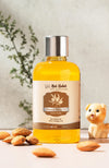 Nat Habit Pure Almond Baby Oil Enriched with Vit E & Omega-3, 6