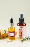 Nat Habit Saffron Tuberose Mukhalaya & Gulab Flora Jal Combo for Prime Radiance & Glow