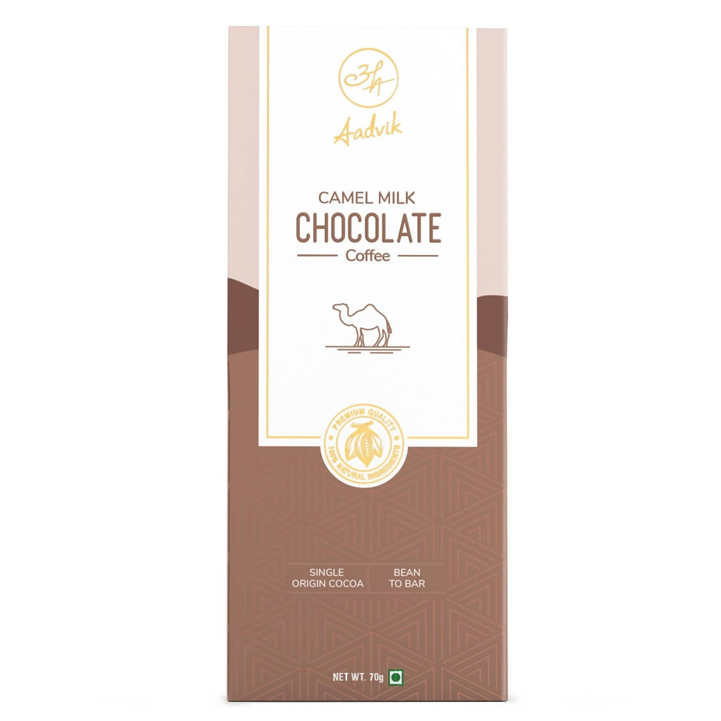 Aadvik Camel Milk Chocolate Coffee - 70 gms