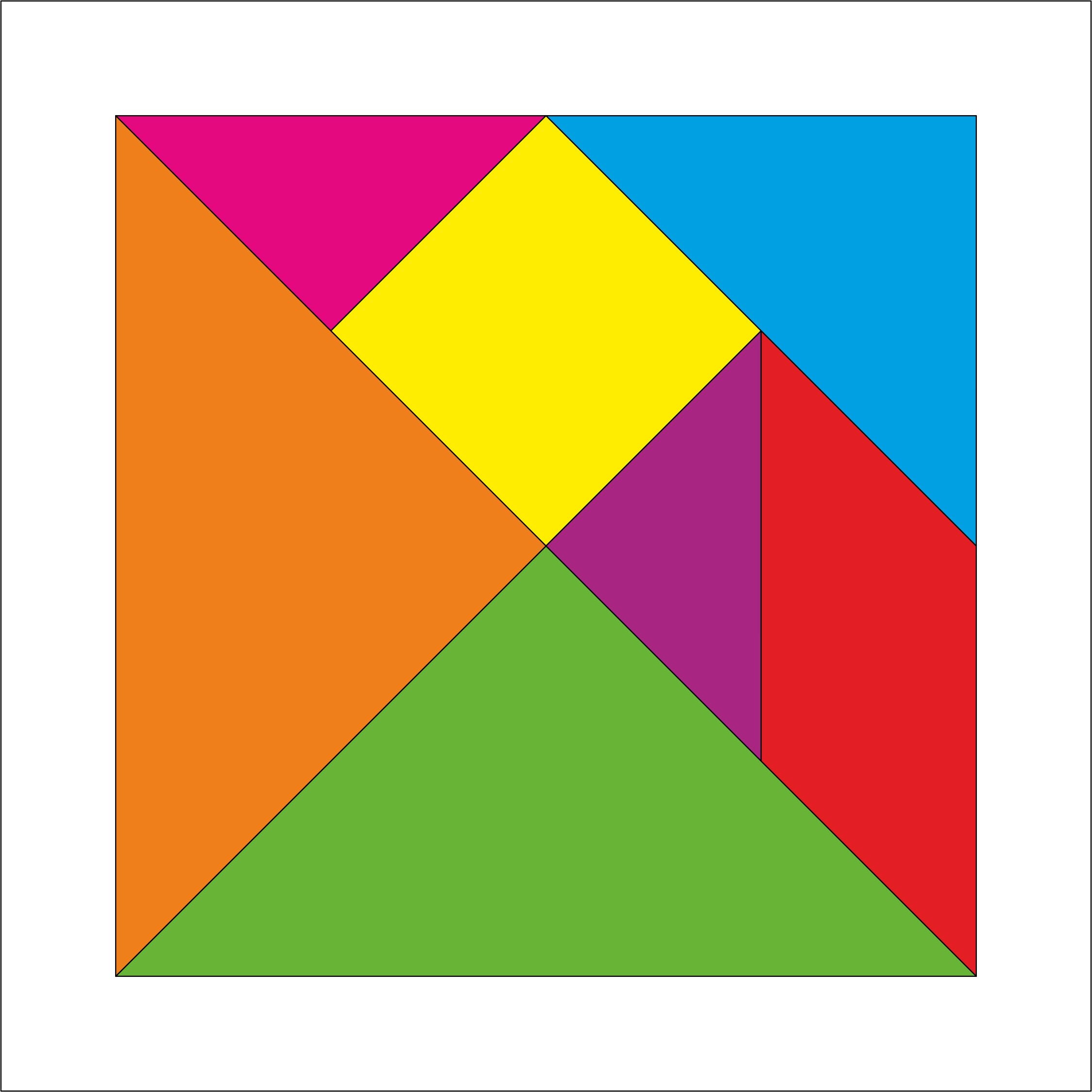 Wooden Tangram Puzzle