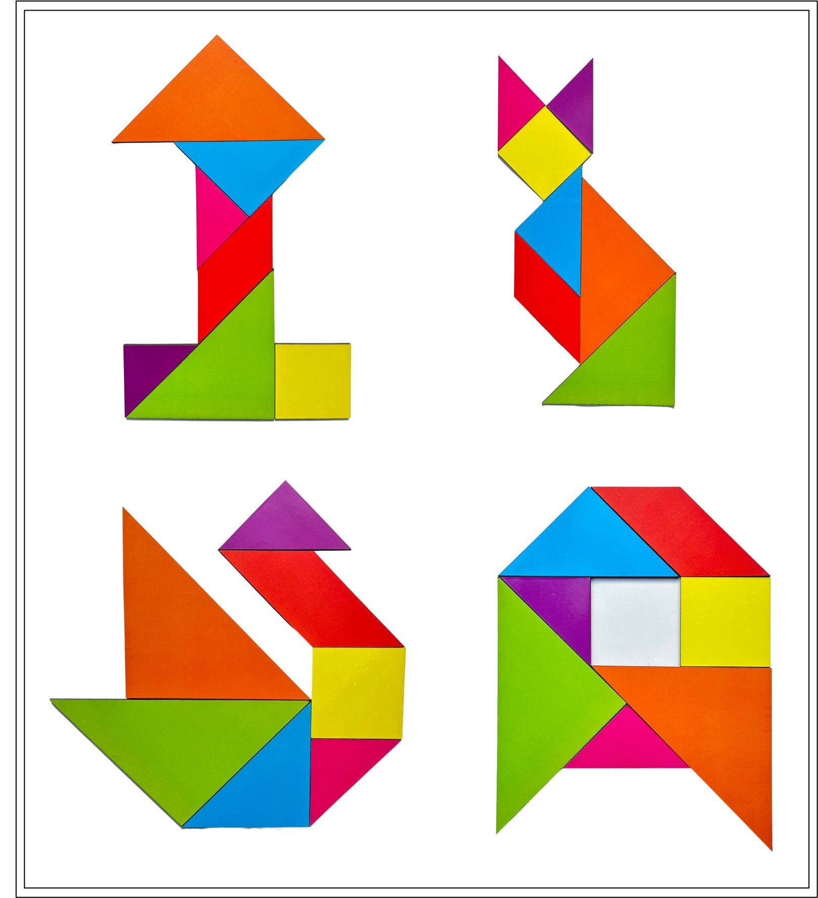 Wooden Tangram Puzzle