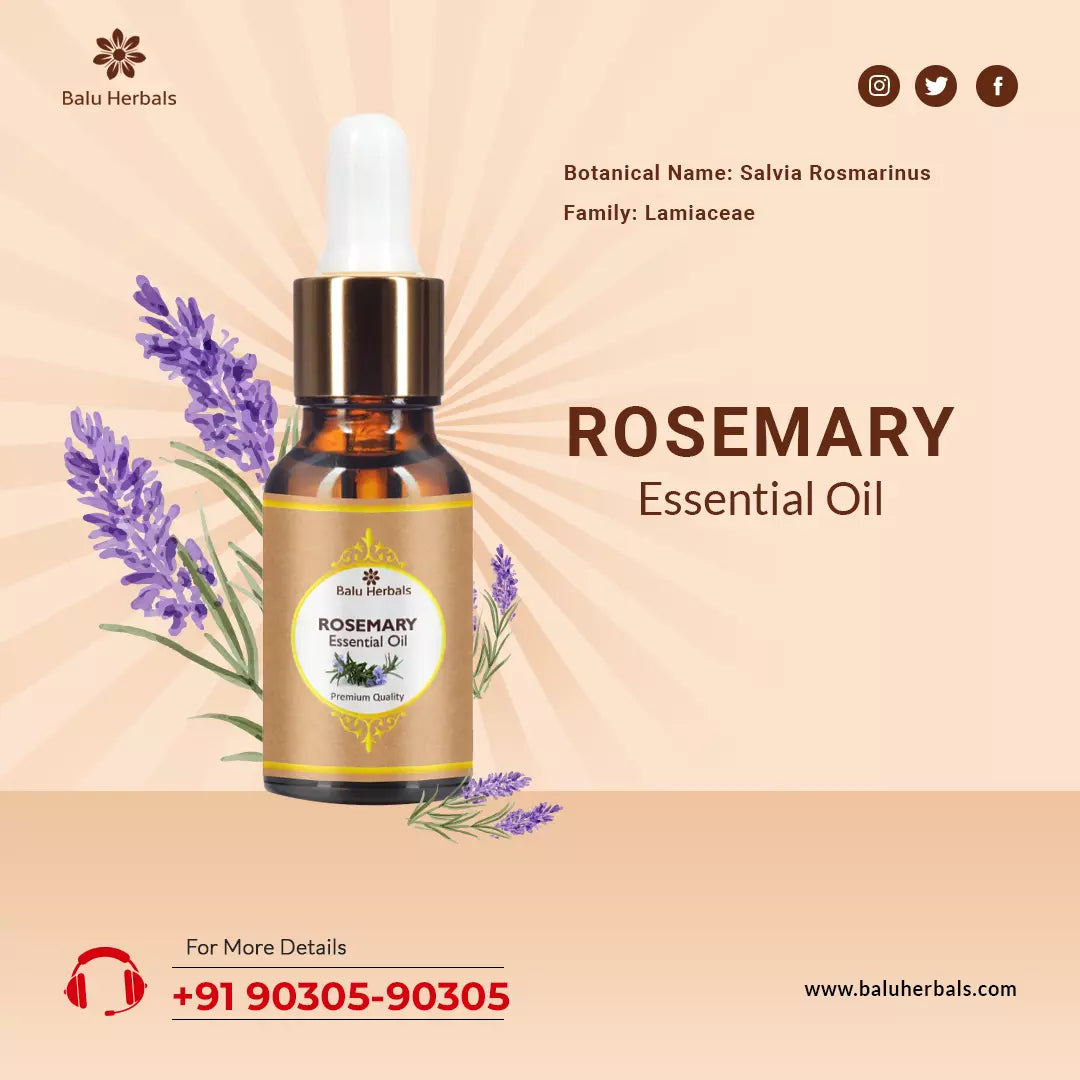 Balu herbals Rosemary Essential Oil - 10 ml