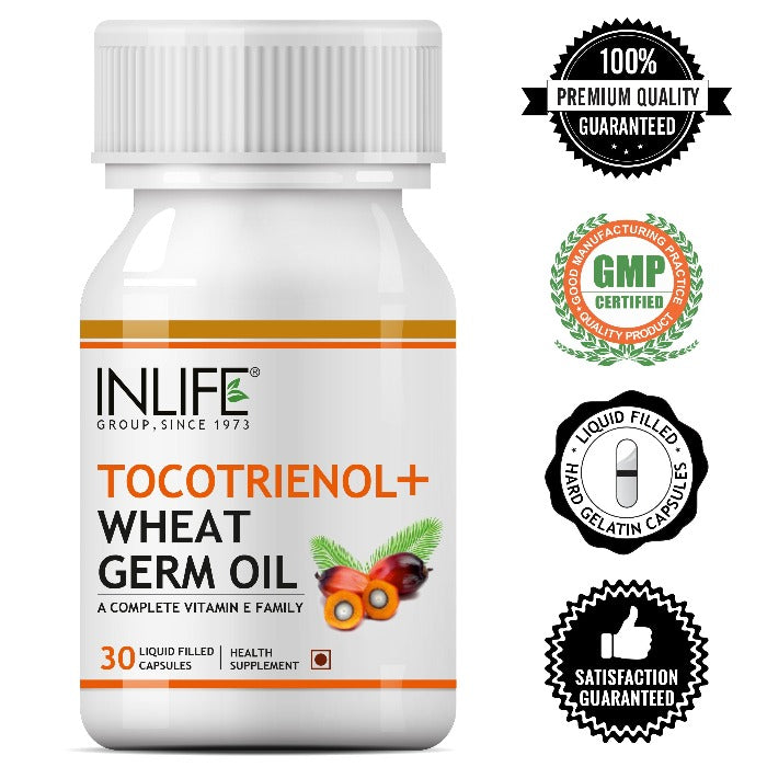 INLIFE Tocotrienol Wheat Germ Oil Supplement - 30 tabs