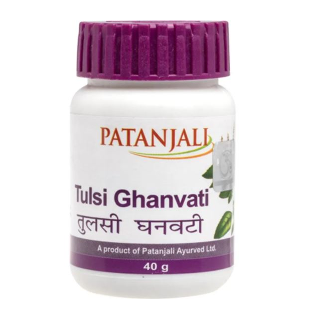 patanjali tulsi ghanvati - 40 tabs