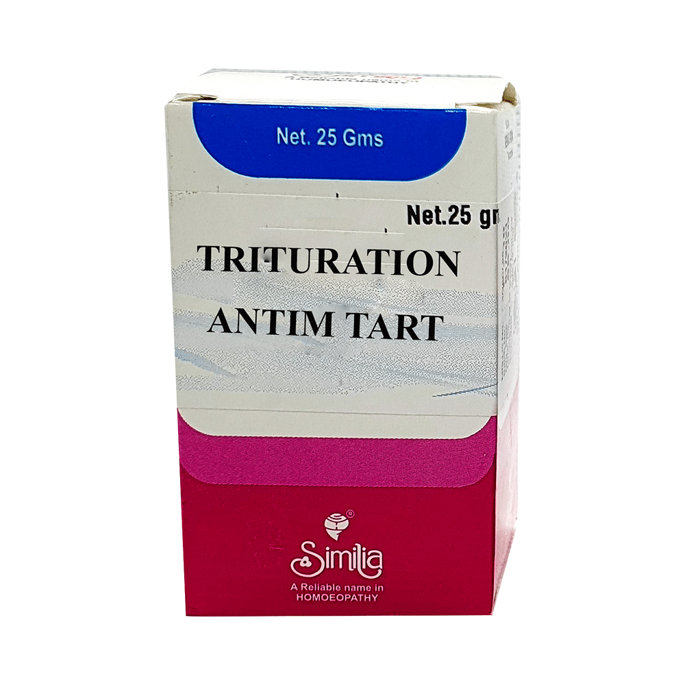 Similia Antim Tart Trituration Tablet 3X - 25 gms