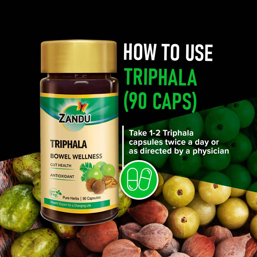 Zandu Triphala Capsules