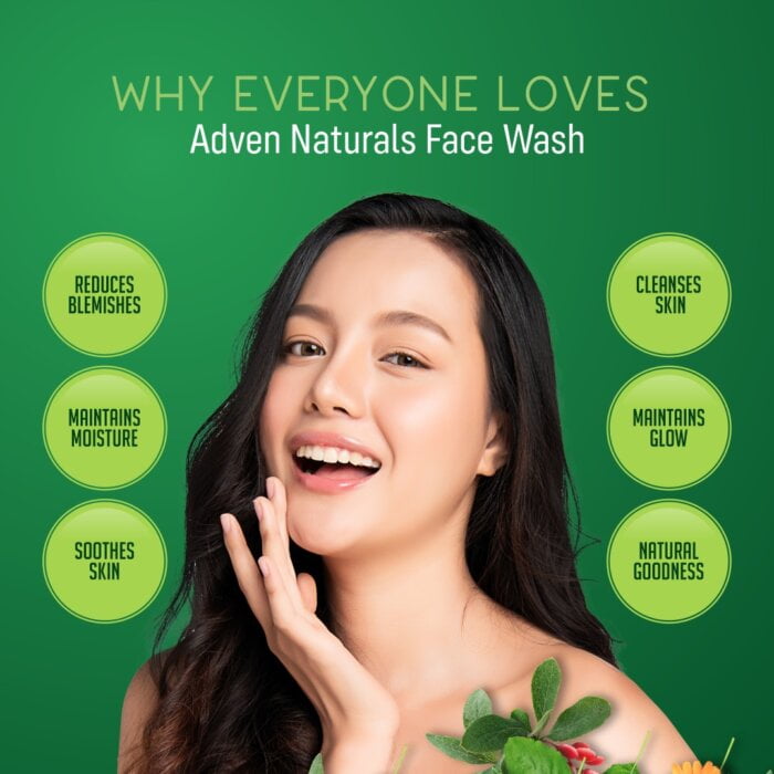 Adven Naturals Face Wash - 100 gms