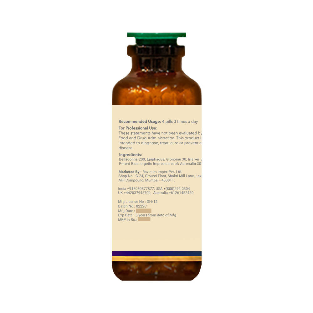 Biogetica Homeopathy Blood Pressure Headaches 1M