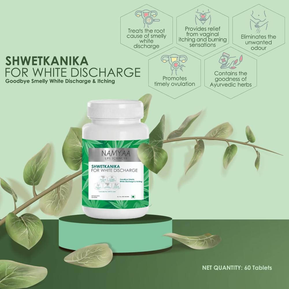 Namyaa Shwetkanika Tablets - 60 Tabs