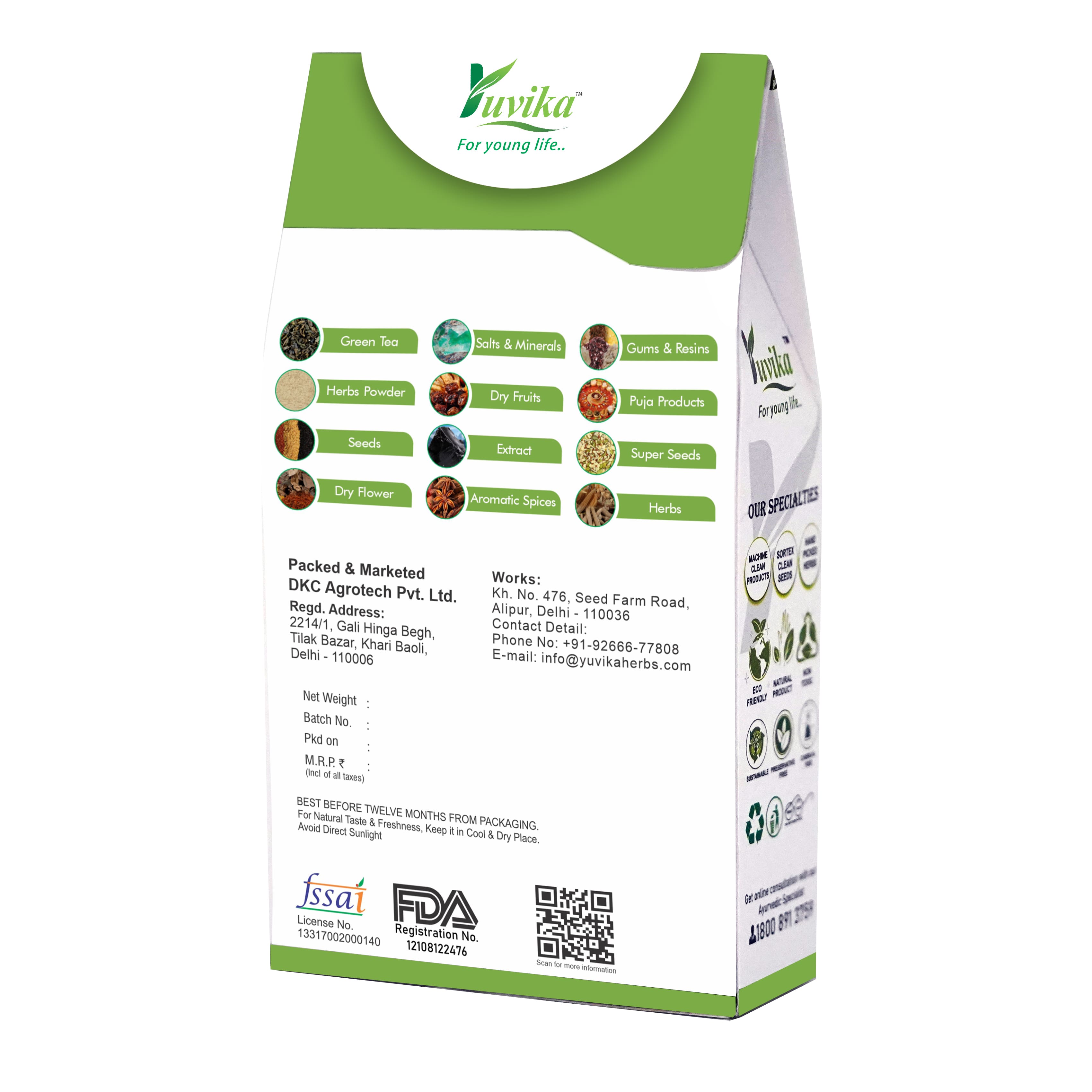 Yuvika Utangan Beej - Utangan Seeds - 100gms
